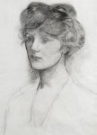 Pin page Épinglé par 이원정 sur 데생 | Préraphaélites, Portrait dessin, Préraphaélisme