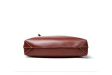 Smooth Leather Tall Tote Bag | 가죽공예