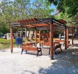 이지데코제작시공 #조달청등록업체 #조달청종합쇼핑몰등록업체 #퍼걸러 #흔들그네벤치 #서두마루공원 #서두마루어린이공원