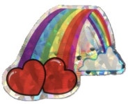 Pin by 희석 정 on 스티커 | Y2k stickers, Rainbow stickers, Sticker collection