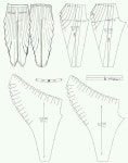 Pin by Candida on 옷 리폼 | Sewing patterns, Dress sewing patterns, Drape pants