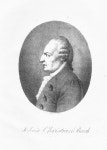 Johann Christian Bach (1735-1782), lithograph (1816), by Heinrich Eduard von Wintter (1788-1825). | 예술