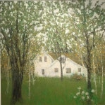 “COUNTRY LIVING” by George Shipperely.  40x40 framed.(이미지 포함)