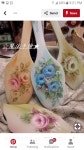 paint rose에 있는 Salam님의 핀 | 포크 예술, 찻잔받침대, 쉐비 시크