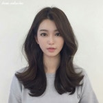 11 Korean Medium Hair | 긴 머리, 긴 머리 헤어스타일, 발라야지 헤어