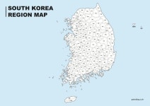 우리나라 지도 큰 사이즈 다운로드 받기 - GREEN BLOG