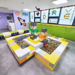 오산아이드림센터 내 롤링블록놀이 공간 구성. #캐릭터인테리어... 공공실내놀이시설 #블럭키즈카페 #공공형실내놀이터 #공공형키즈카페... 