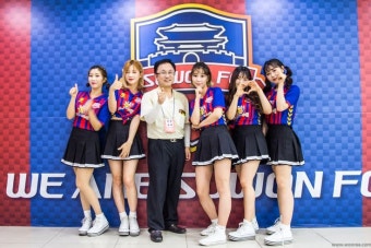 대한민국 #프로축구 는 경기시 애국가를 부르지 않는데 , 6월 #호국보훈 의 달을 기념해 일년에 한번 애국가를 부르는데, 그 기회를 늘품에게...