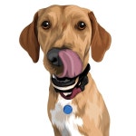 Golden Labrador Illustrations by Vector Pets | Detailed Dog Art | Pet Portraits | Dog Owner Gifts | 팝아트, 그림
