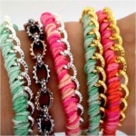 Easy to make bracelets | 매듭 팔찌, 악세사리, 패션