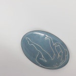 By Sinae. Enamel, silver. | 주얼리, 공예, 쥬얼리