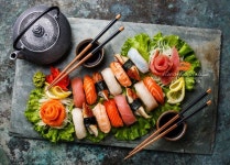 Pin by 별시 on 視界 | Sushi restaurants, Best sushi, Sushi set