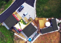 유니박스 Namhae Container Pension 남해 펜션투민 73voyage | Earthship home, Earthship, Container house