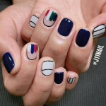 ❛160902❜ ʙʏ ᴊᴀɴᴜᴀʀʏ ᴇʟᴇᴠᴇɴᴛʜ* . . . #1월11일#제이일레븐네일… | Fashion nails, Minimal nails, Nails