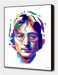 Curioos John Lennon In Wpap | 팝아트, 인물화, 그림