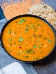 Spiced Carrot and Lentil Soup | Lentil soup recipes, Carrot and lentil soup, Spiced carrots