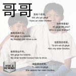 哥哥 gēge means older brother. . . . . . #MandarinMania #LanguageExchange #HSK5 #ChineseProverbs급 #Chinese… | Chinese... 