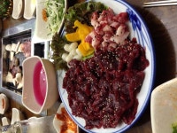 Korea beef Tartare 한우 생고기