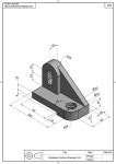 Pin by 스터디캐드캠(STUDYCADCAM) on 3D Modeling Practice | Autocad isometric drawing, Mechanical design, Autocad drawing