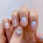 • 스와로브스키 스톤네일 / 네일아트 디자인 모음! 눈부신 손 : 네이버 블로그 #shopping #pretty #girl #girls #beauty #beautiful... 