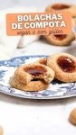Bolachas de compota vegan e sem glúten | 요리법