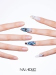 naileditorial #magazine #photoshoot #nailholic #nailart #naildesign #geometricnail #Knail #스틸레토 #네일셰이프 #네일… | Art