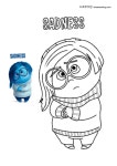 INSIDE OUT coloring pages 영화 인사이드아웃 색칠 도안 - 드로우 쏘잉