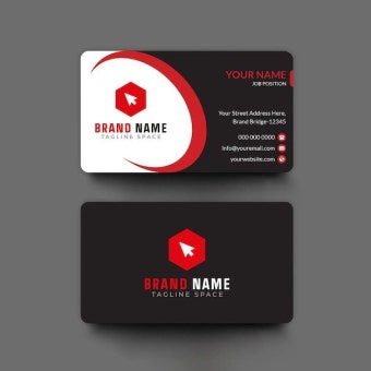 Premium Vector | Creative business card design templates Premium Vector | Creative business card design templates in 2022...