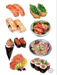 「수채화 과슈 초급」おしゃれまとめの人気アイデア｜Pinterest｜Studio jb | 料理 レシピ, 美食, 食品イラスト