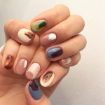 Pin page 네일어라모드 Nail A La Mode on Instagram: “- 그린티흑당라떼🤣 (이런맛이 있나요?!!) 실물이 대 존 예 입니다... 