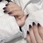 Temu｜24pcs Set Of Gradient -shaped Press-on Nails - Long, Full Coverage False Nails For Women And Girls Products에 있는 핀