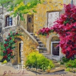Day 3 Bougainvillea Love | 유화, 수채화