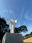 월명동 잔디밭 예수님 동상