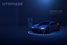 편집포토, 합성, 배경, 인쇄편집, 고해상, 백그라운드, 비주얼, 포스터, 자동차, 전기차, 전기, 에너지, 친환경, 공간, 어두운, 충전기, 조명... 