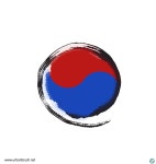 붓 태극 일러스트 ai 무료다운로드 free brush Taegeuk Mark - 어반브러시