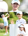 열린 제10회 롯데 칸타타 여자오픈(총상금 8억원, 우승상금 1억 6천만원) 1라운드 경기, 안소현(25, 삼일제약)이 - 2020 | 기자, 스포츠, 관계