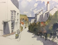 From my sketchbooks…. | 배경, 건축 드로잉, 수채화