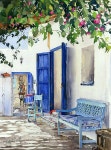 Watercolour에 있는 Cheryl Pereira님의 핀 | 수채화 삽화, 유화, 풍경화