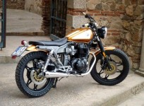 MOTOBIKE Badajozs CB450DX CB450DX Rside RA 1 | Cb 450, Cafe racer, Auto