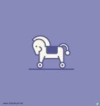 트로이 목마 일러스트 백터 ai 다운로드 download Trojan horse vector - 어반브러시