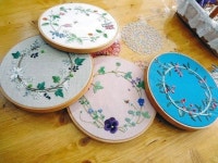 사계절 리스... #프랑스자수 #프랑스자수수업 #자수공방 #생활자수 #부산프랑스자수 #embroidery #stitching