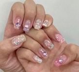 Pin by ⠀ on ㅤㅤㅤㅤㅤㅤㅤㅤㅤㅤㅤ | Hello nails, Really cute nails, Kawaii nails
