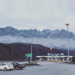 #Ulsanbawi Rock as seen from the #Misiryeong Ridge | Goseong, Gangwon Province, Korea | 미시령 울산바위