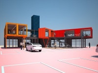 건축사사무소 아뜰리에누 ateliernu | PROJECTS | 컨테이너 집 계획, 주택 건축물, 선적 컨테이너 하우스