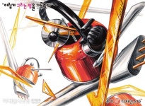 [기초디자인] 소재의 특성을 파악한 주제부 만들기- 홍대앞 디자인스타 미술학원