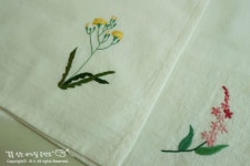 (야생화자수 강사반) 창작하기 | 자수, 야생화, 블로그