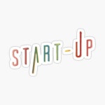 Pegatina Start-Up (스타트 Logo) Logotipo de K-Drama de kdramastan | Stiker, Ilustrasi, Seni