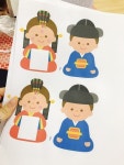 우리나라 프로젝트 전.통.혼.례 전통혼례 액자 만들기 이번엔 친구들과 전통혼례에 대해 이야기 나누기 활... | 공예, 종이인형, 유치원 미술