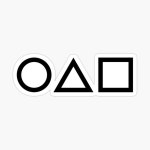 Squid Game Symbol Black Circle Triangle Square 오징어게임 by DesignTool | Redbubble Squid Game Symbol Black Circle Triangle... 