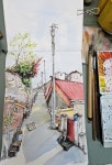 풍경화/어반스케치 #watercolour #urbanskechers 풍경화/어반스케치 #watercolour #urbanskechers - 2024 | 풍경화, 수채화